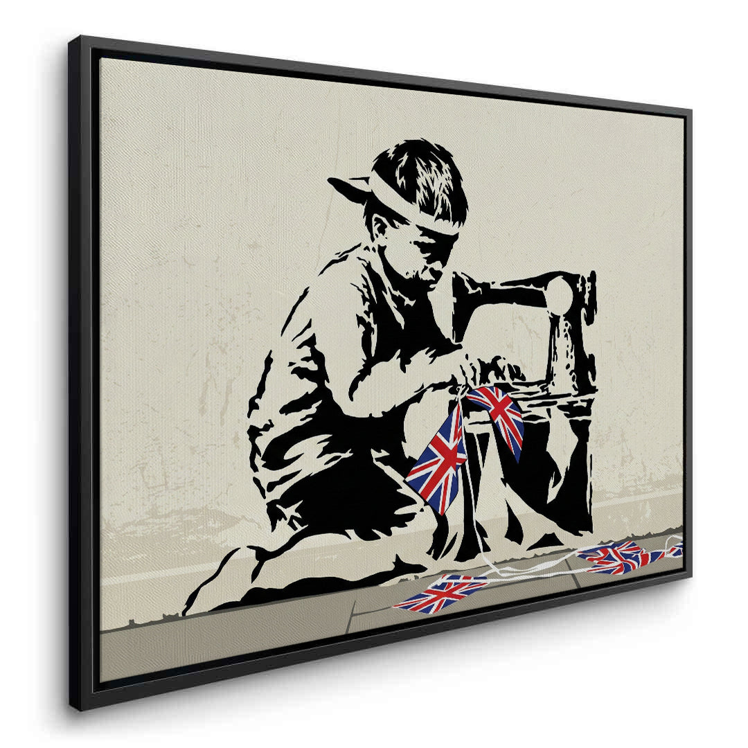 2Bunting Boy - Canvas
