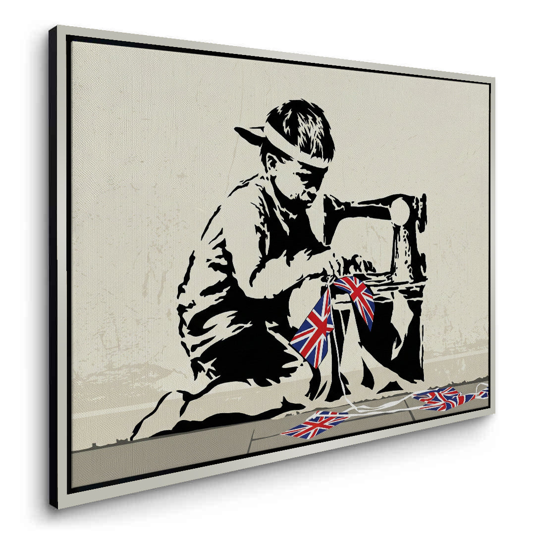2Bunting Boy - Canvas
