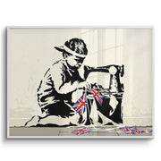 Bunting Boy - Fine Art