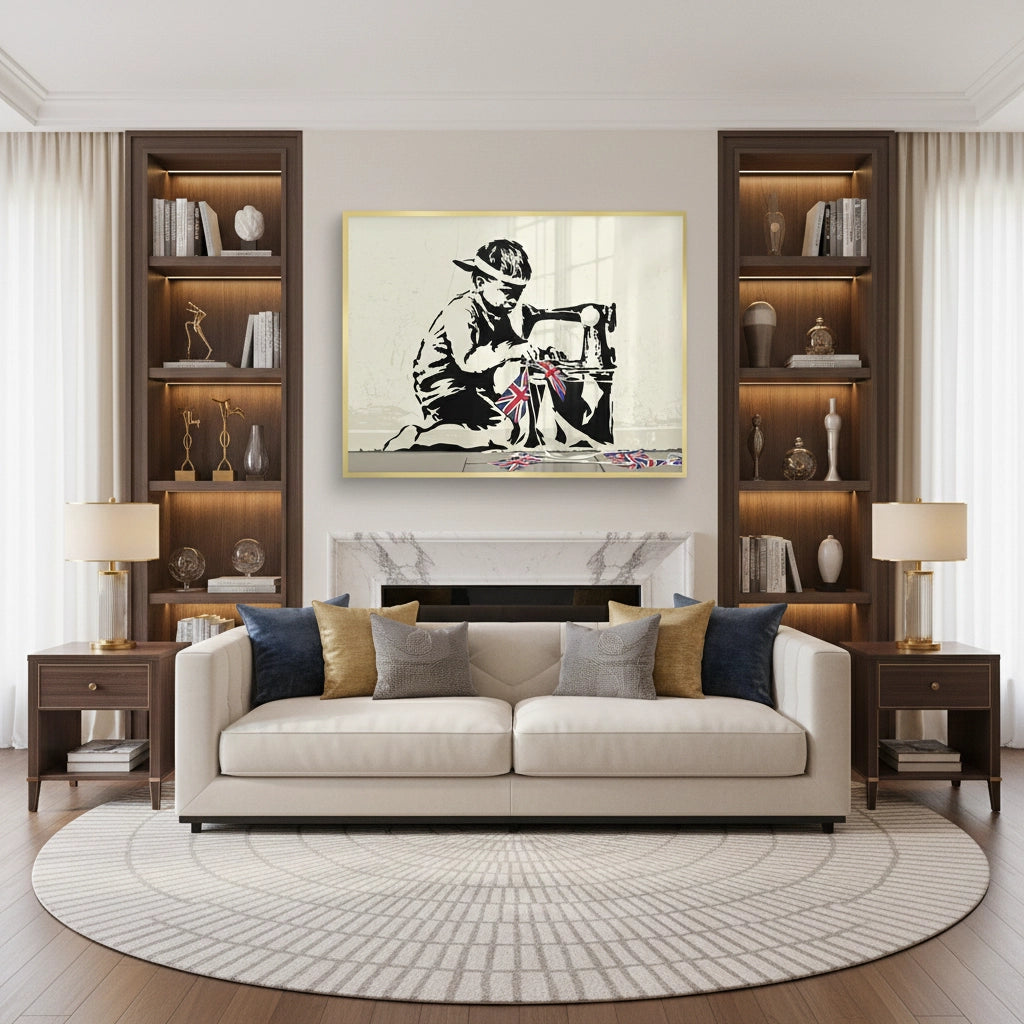 2Bunting Boy - Fine Art