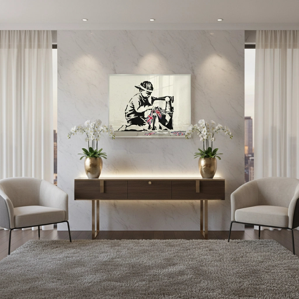 2Bunting Boy - Fine Art