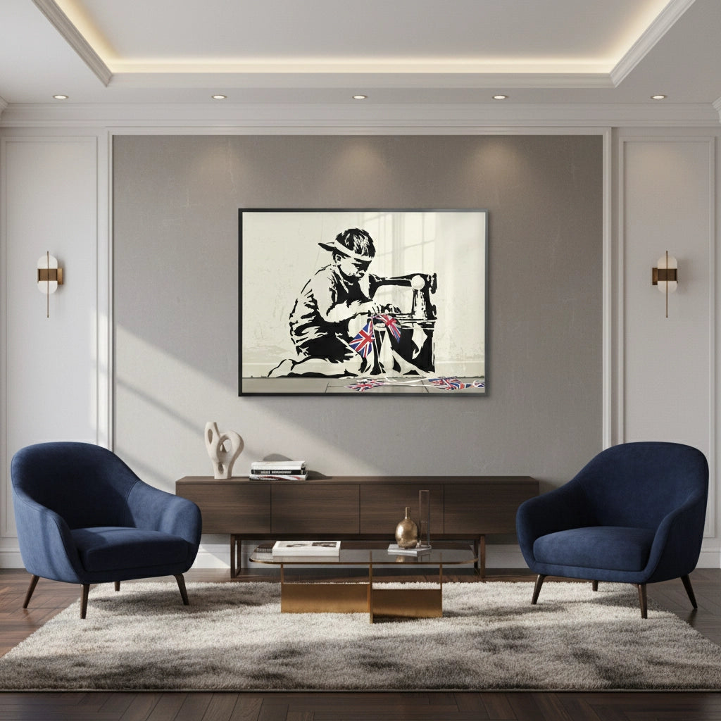 2Bunting Boy - Fine Art