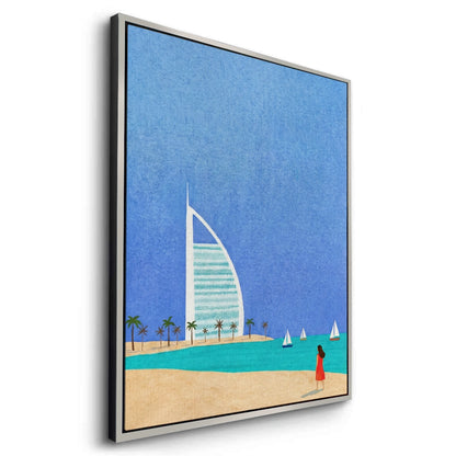 Burj Al Arab Sailboat - Canvas