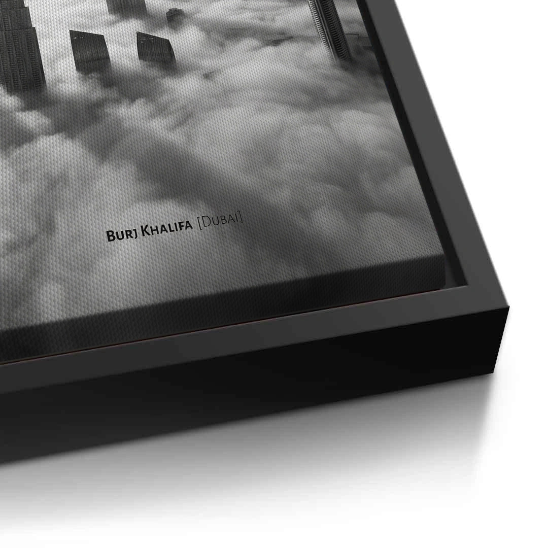 2Burj Khalifa Above the Clouds - Canvas
