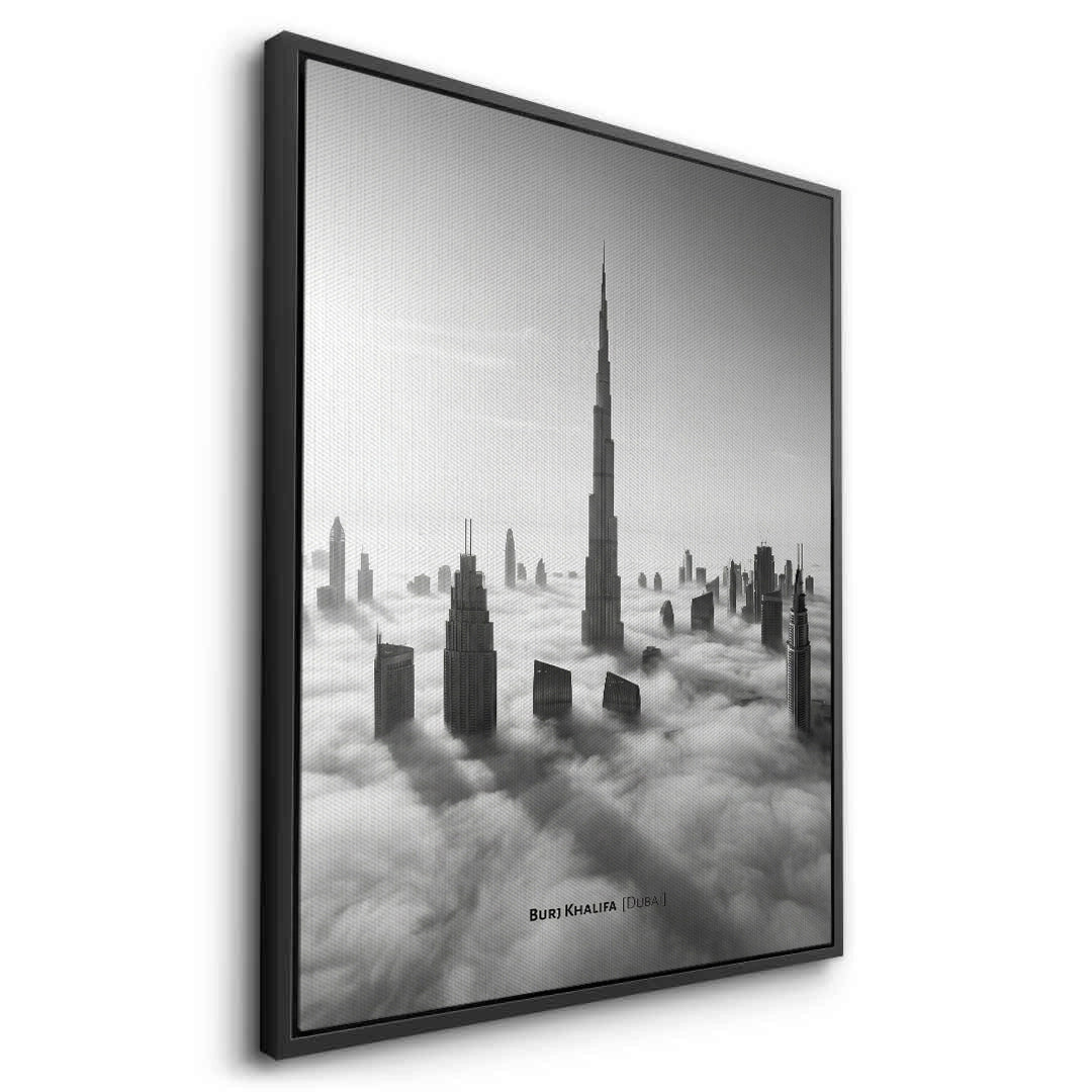 2Burj Khalifa Above the Clouds - Canvas