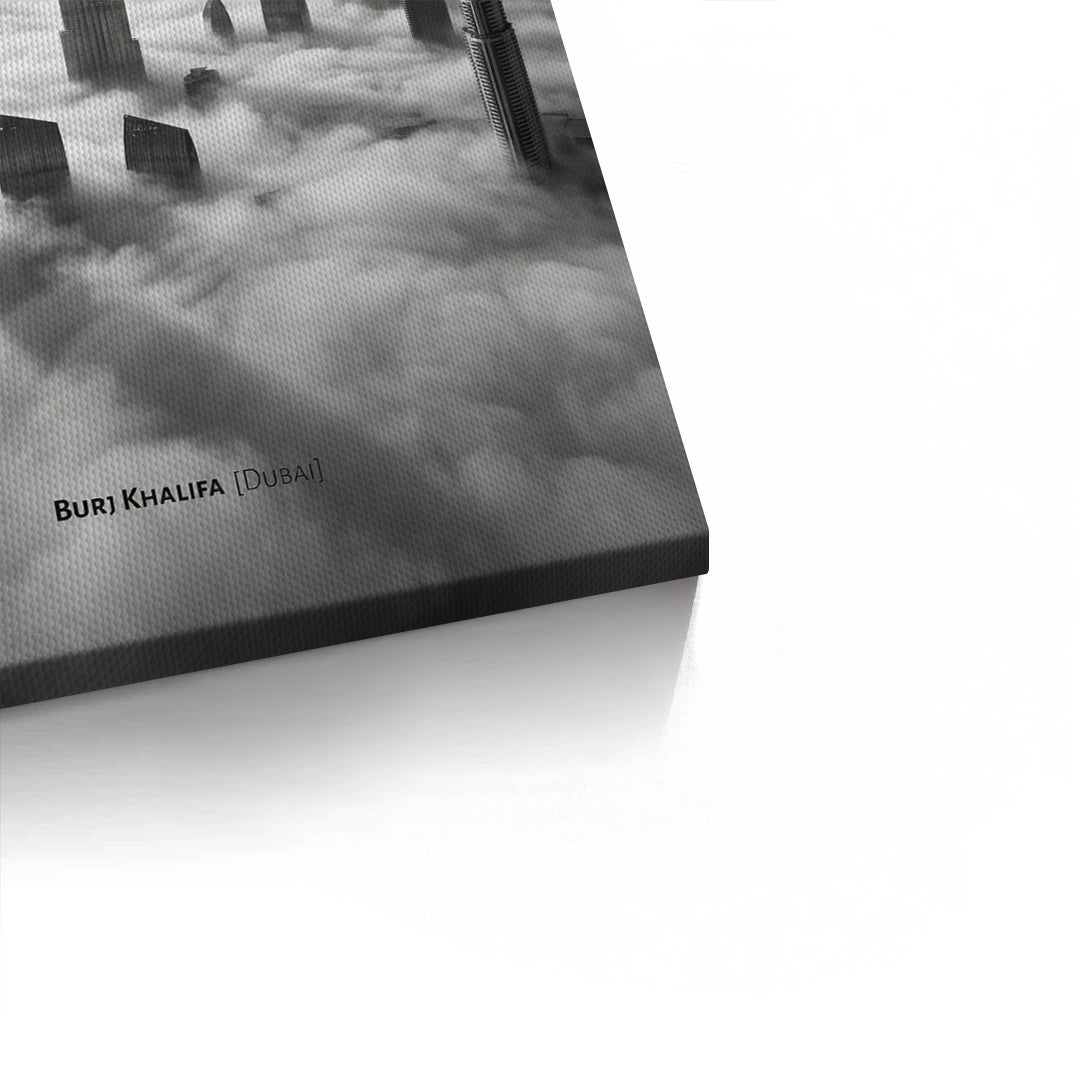 2Burj Khalifa Above the Clouds - Canvas