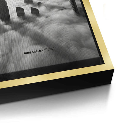Burj Khalifa Above the Clouds - Canvas