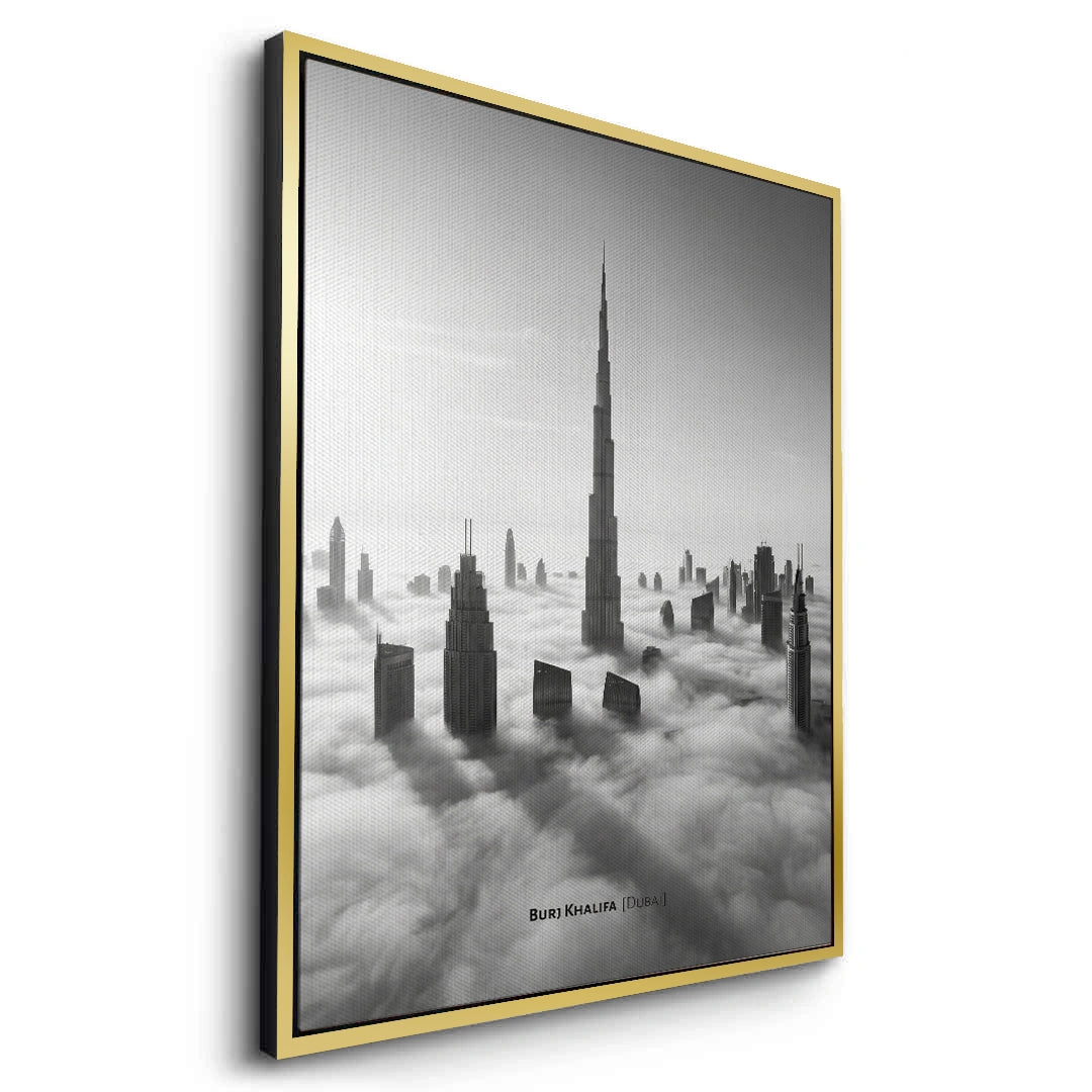 2Burj Khalifa Above the Clouds - Canvas