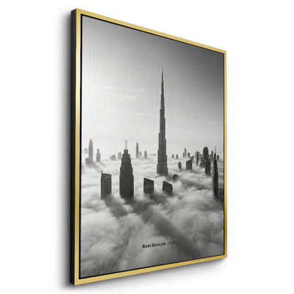 Burj Khalifa Above the Clouds - Canvas