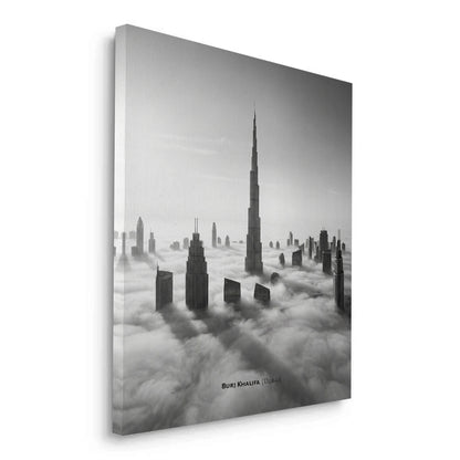 Burj Khalifa Above the Clouds - Canvas