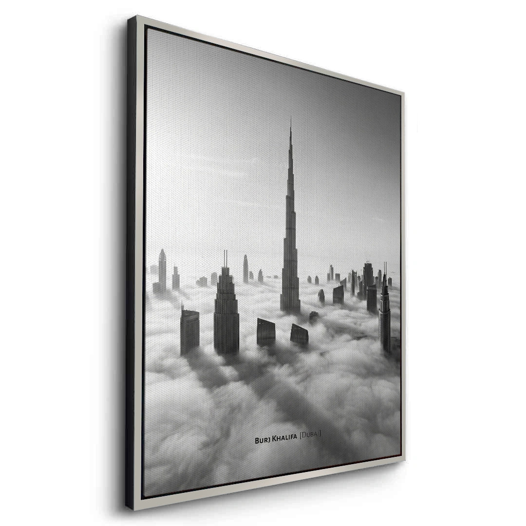 2Burj Khalifa Above the Clouds - Canvas