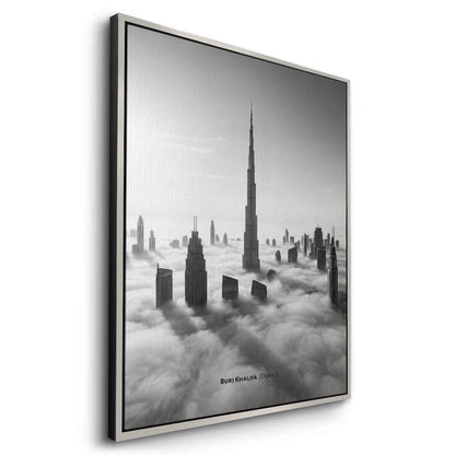 Burj Khalifa Above the Clouds - Canvas