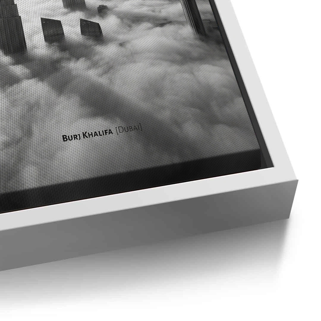 2Burj Khalifa Above the Clouds - Canvas