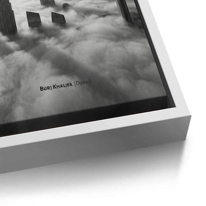 Burj Khalifa Above the Clouds - Canvas