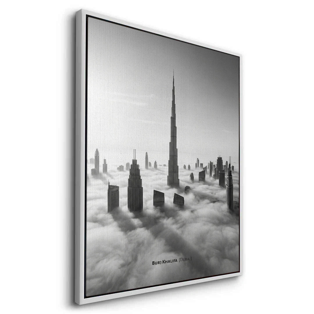 2Burj Khalifa Above the Clouds - Canvas