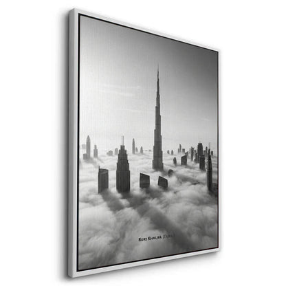 Burj Khalifa Above the Clouds - Canvas