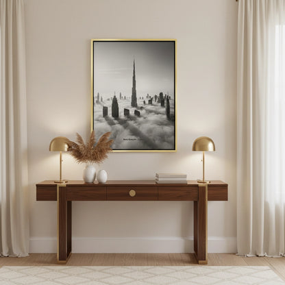 Burj Khalifa Above the Clouds - Canvas