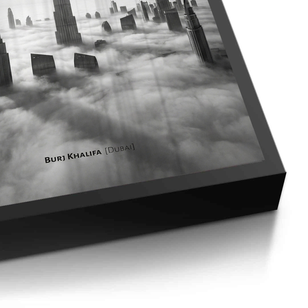 2Burj Khalifa Above the Clouds - Fine Art