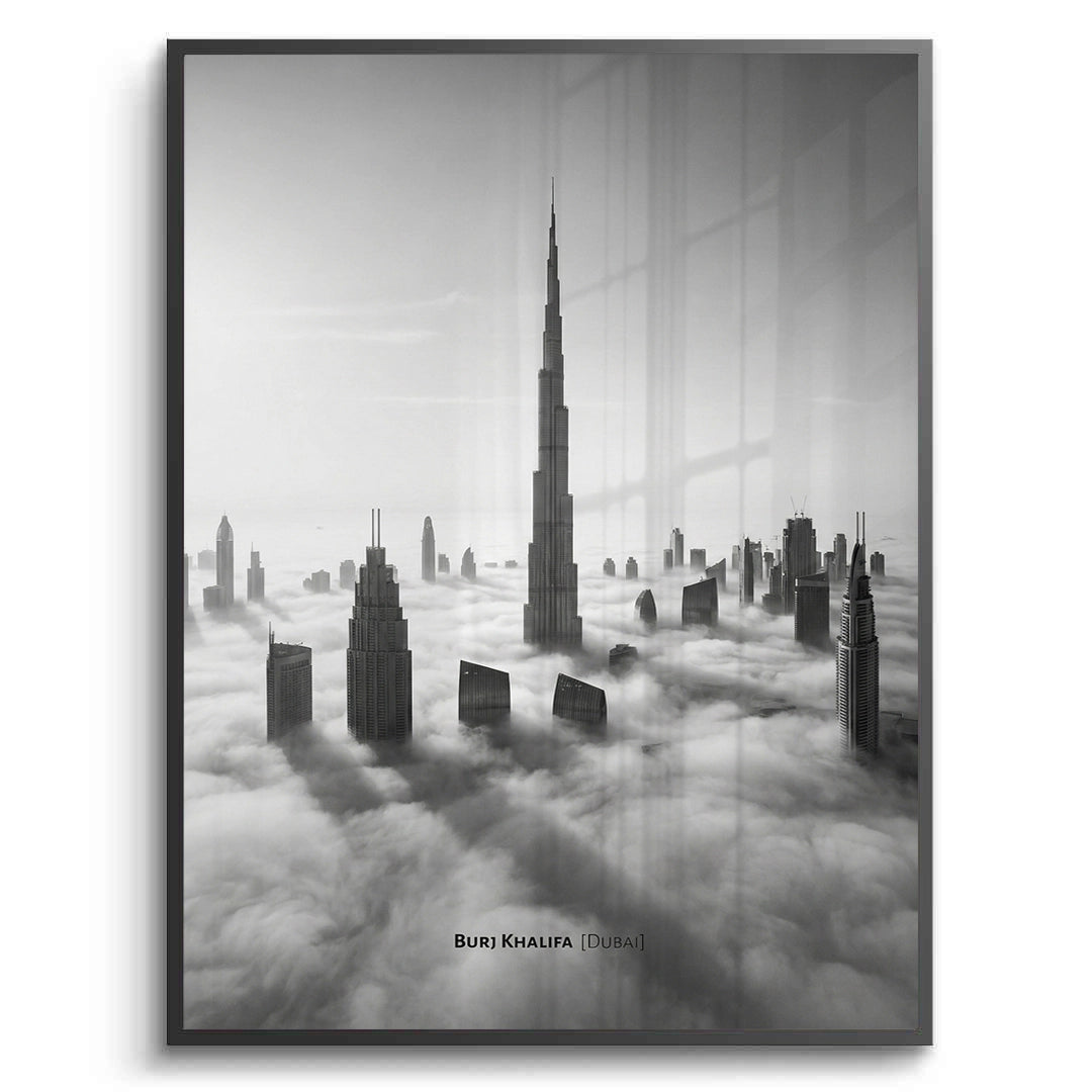 2Burj Khalifa Above the Clouds - Fine Art