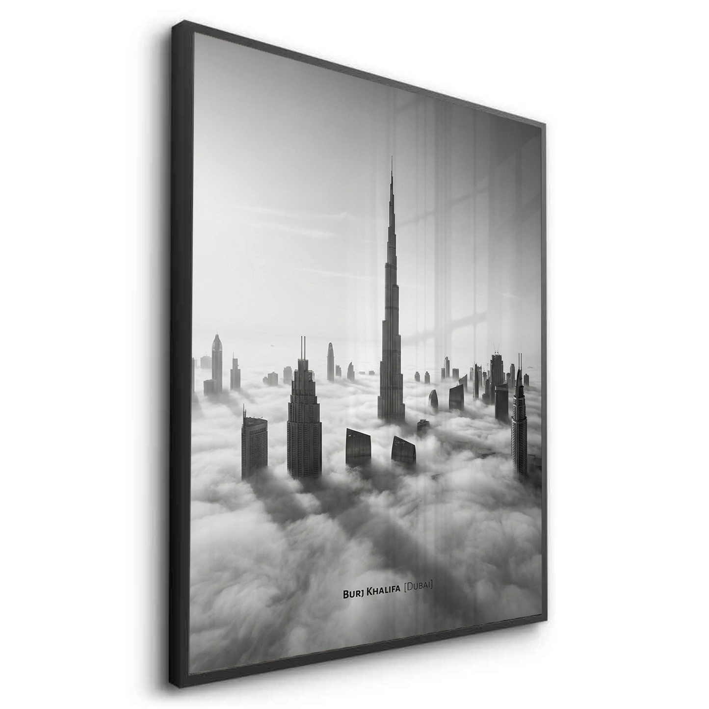2Burj Khalifa Above the Clouds - Fine Art