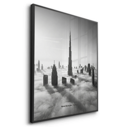 Burj Khalifa Above the Clouds - Fine Art