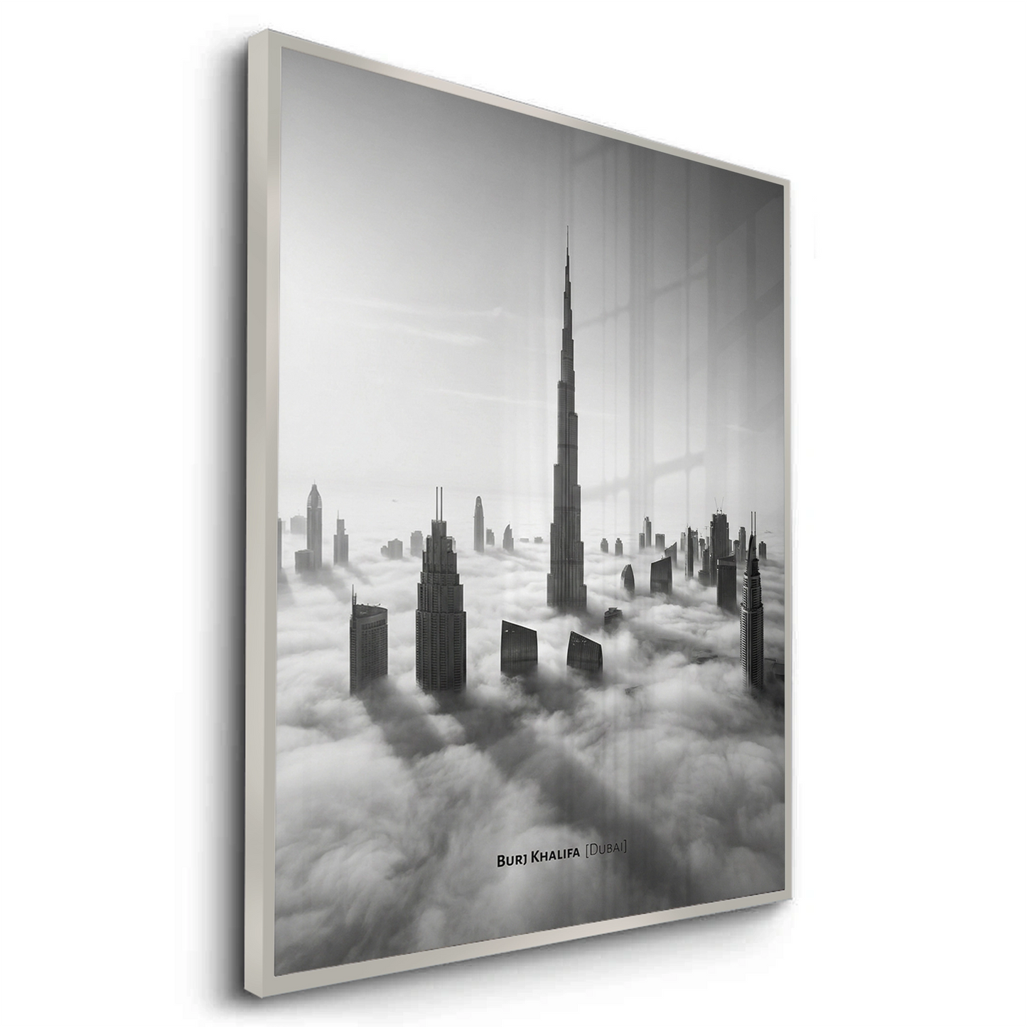 2Burj Khalifa Above the Clouds - Fine Art