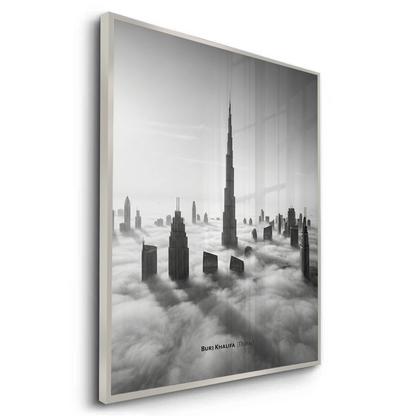 Burj Khalifa Above the Clouds - Fine Art