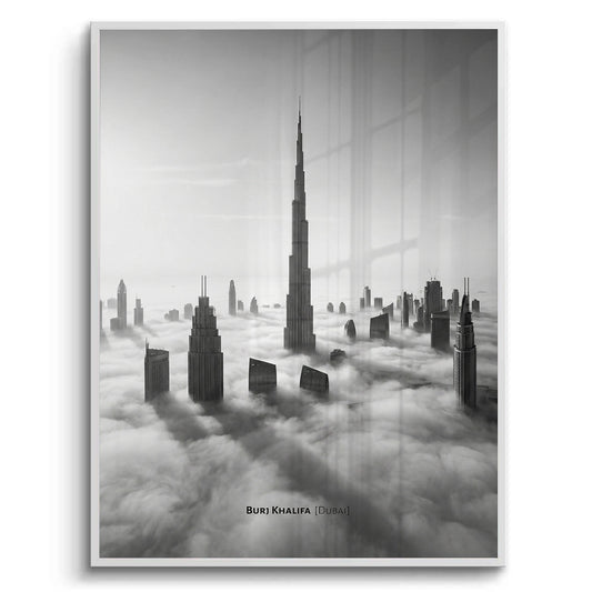 Burj Khalifa Above the Clouds - Fine Art