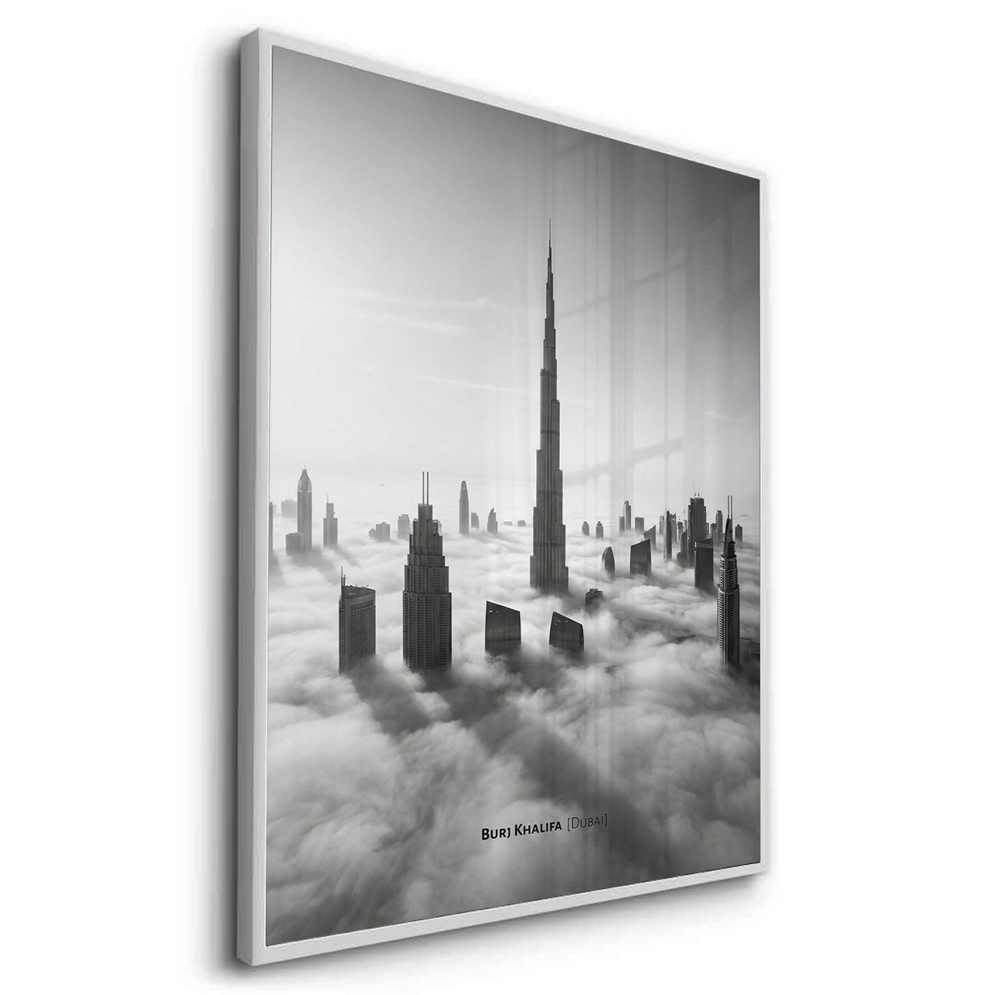 2Burj Khalifa Above the Clouds - Fine Art