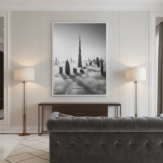 Burj Khalifa Above the Clouds - Fine Art