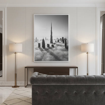 Burj Khalifa Above the Clouds - Fine Art