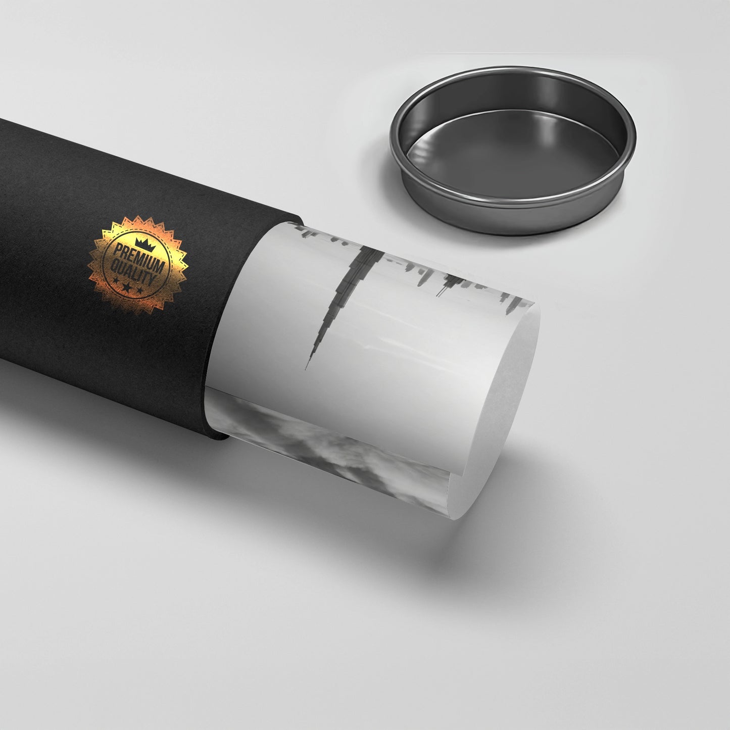 2Burj Khalifa Above the Clouds - Poster