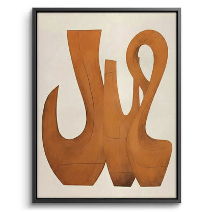 Burnt Sienna - Canvas