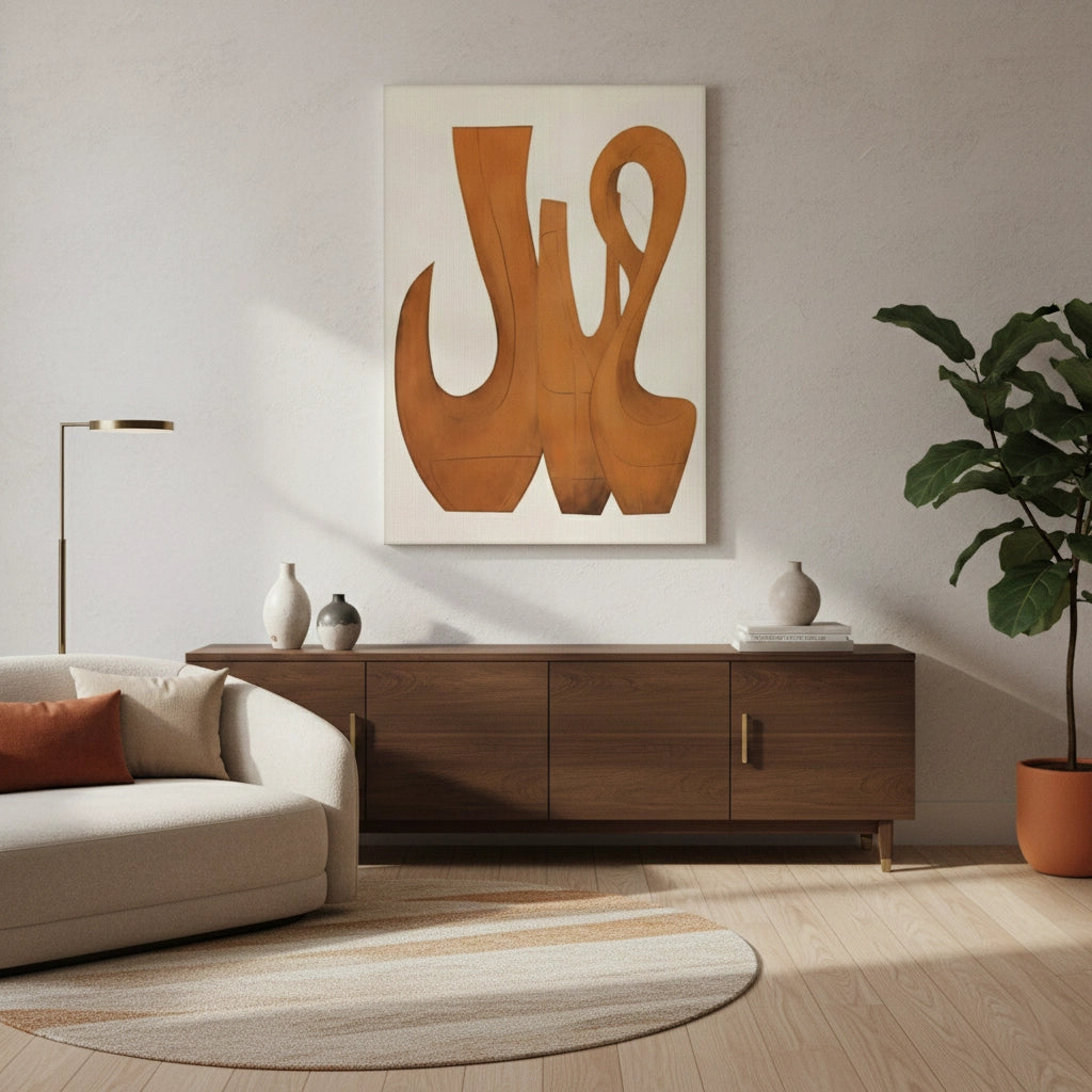 Burnt Sienna - Canvas