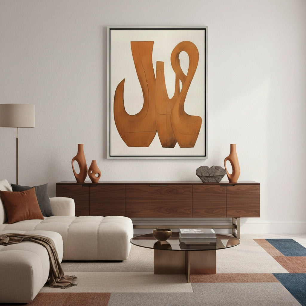 Burnt Sienna - Canvas