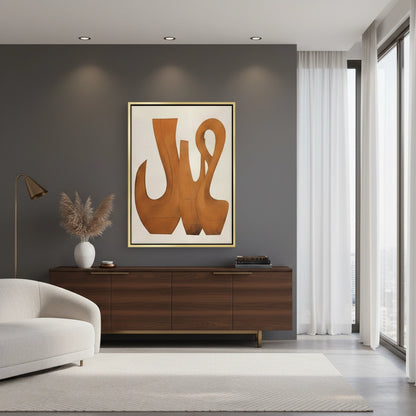 Burnt Sienna - Canvas