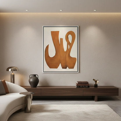 Burnt Sienna - Canvas