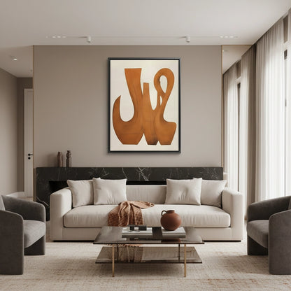 Burnt Sienna - Canvas