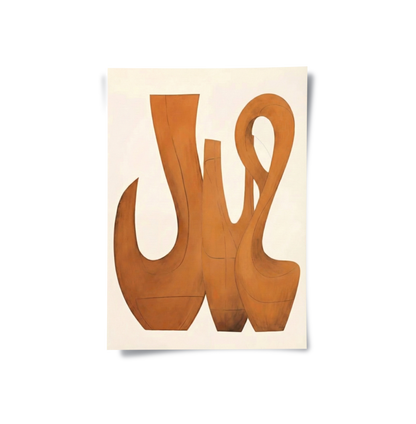 Burnt Sienna - Poster