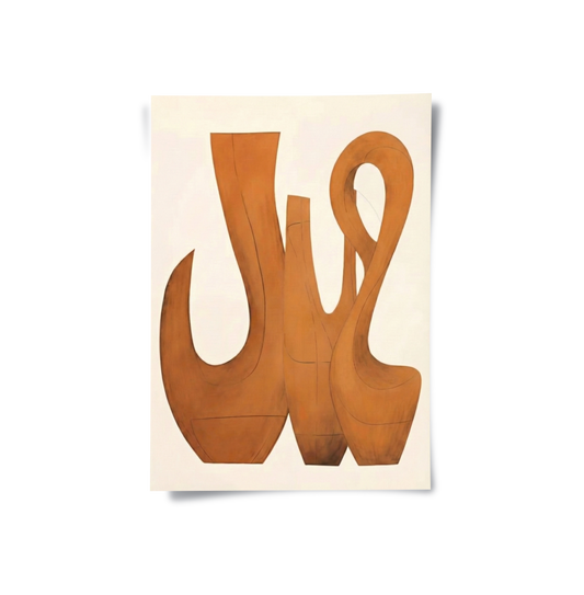 Burnt Sienna - Poster