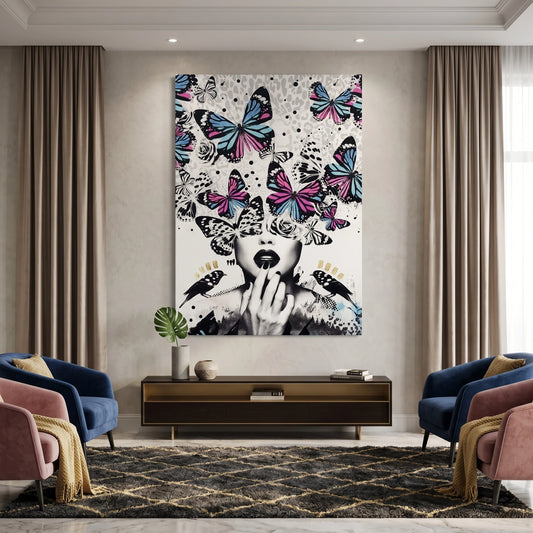 Butterfly Mind - Canvas