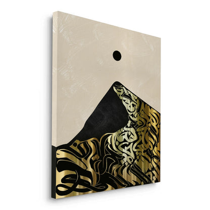 Calligraffiti Mountain - Canvas
