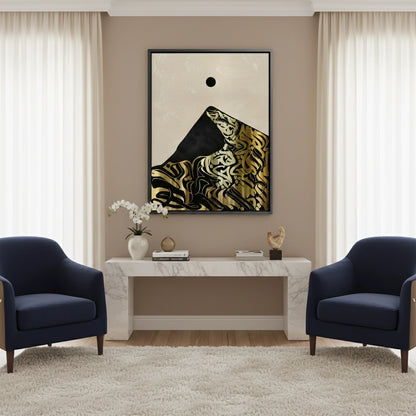 Calligraffiti Mountain - Canvas