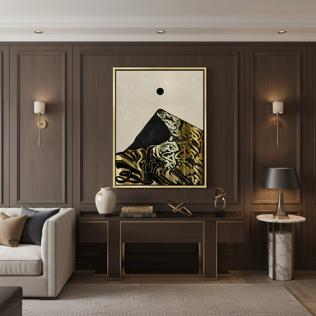 2Calligraffiti Mountain - Canvas