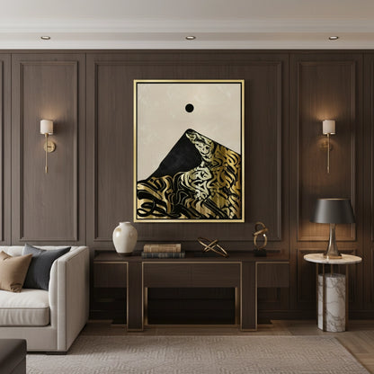 Calligraffiti Mountain - Canvas