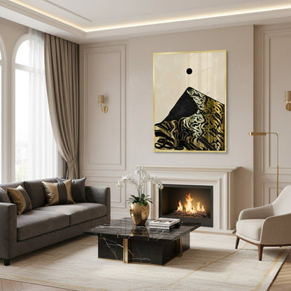 Calligraffiti Mountain - Fine Art