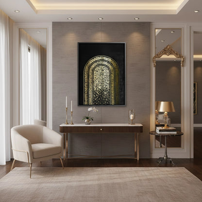 Calligraphy Arch - Canvas