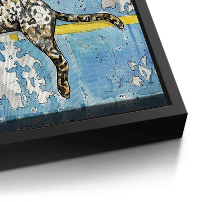 Calligraphy Leopard - Canvas