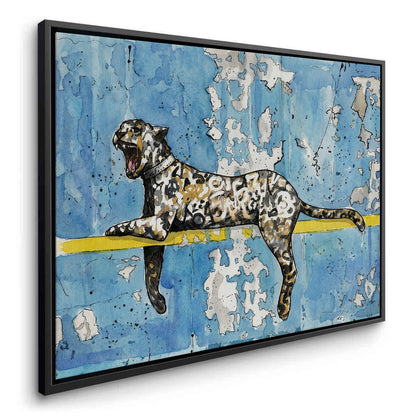 Calligraphy Leopard - Canvas