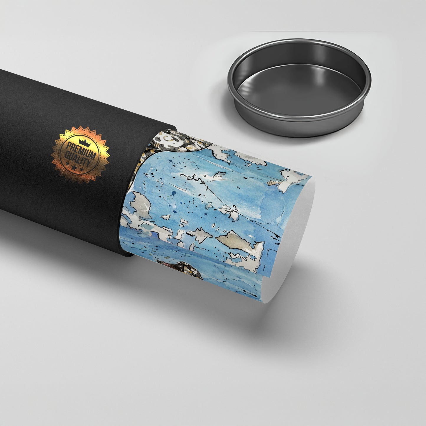 2Calligraphy Leopard - Poster